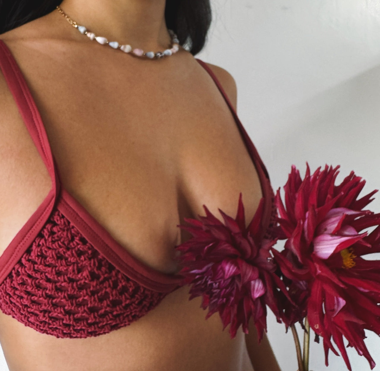 Kainalu Crochet Top - Terracotta