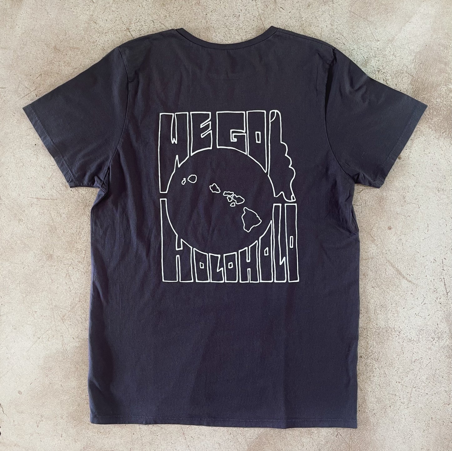 We go holoholo tee - Charcoal