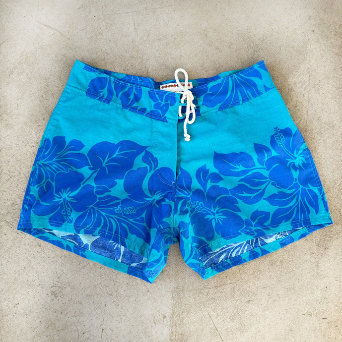 Wahine Boardshorts - Blue Floral