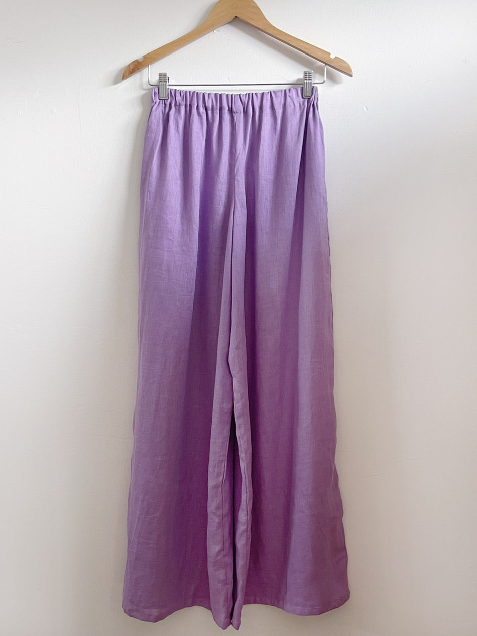 Paina Pant - Purple Linen