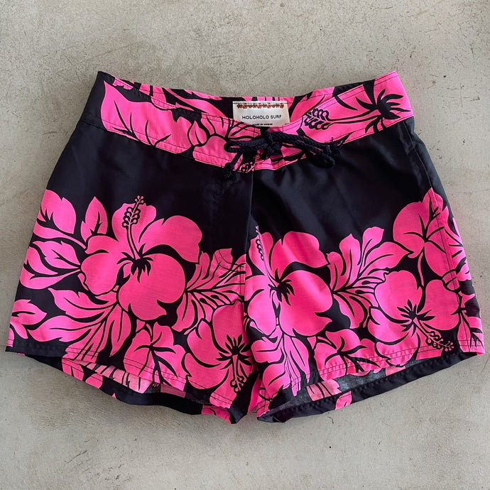 Wahine Boardshorts - Hot Pink Floral