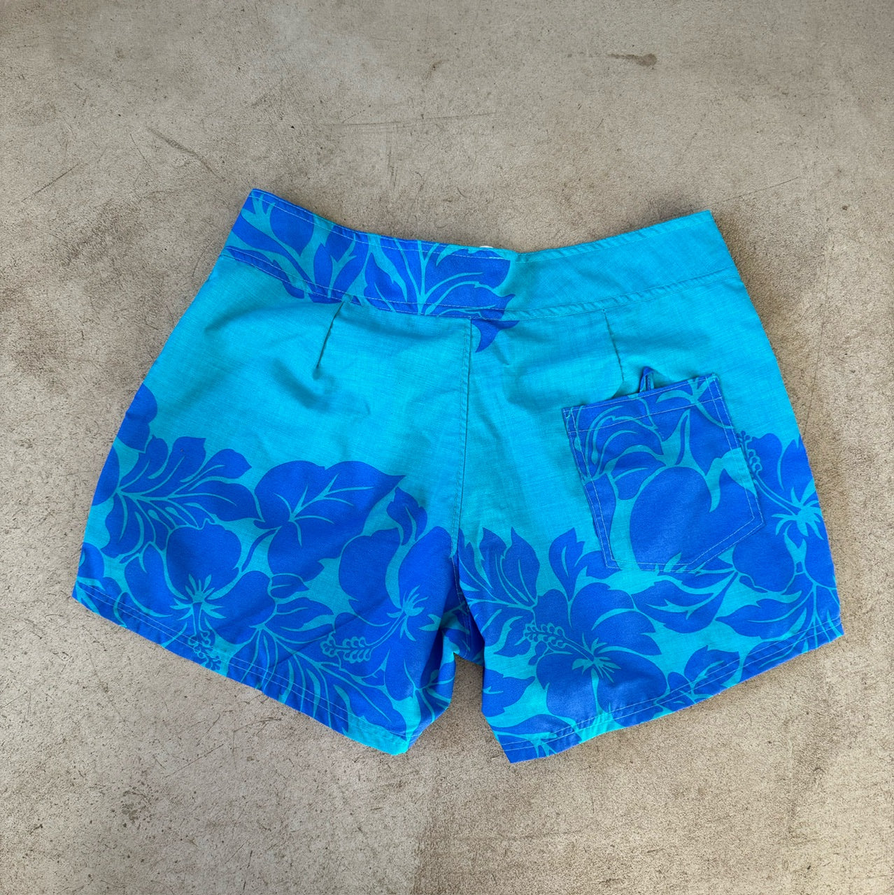 Wahine Boardshorts - Blue Floral