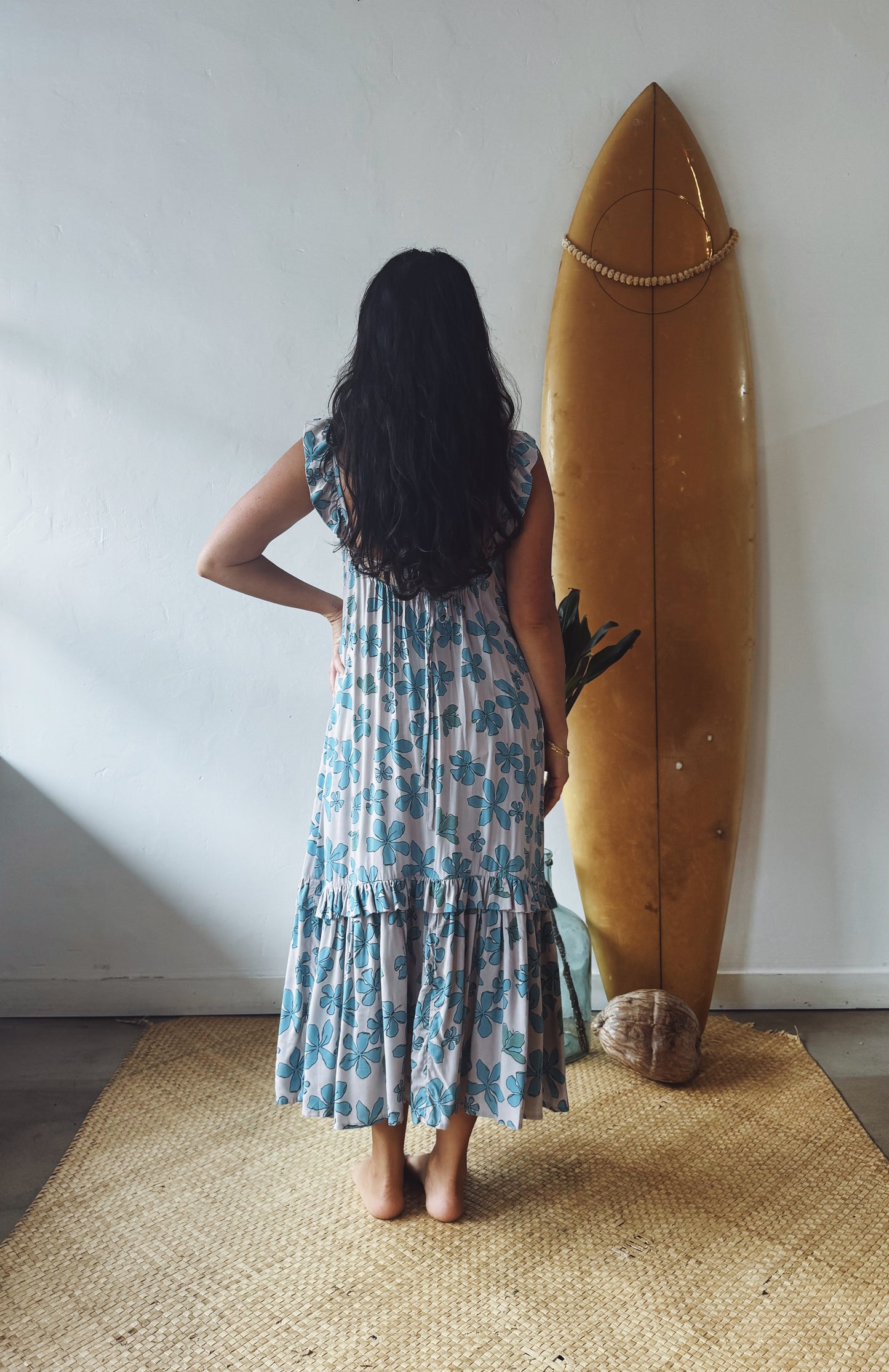 Haweo Dress - Pualii Blue