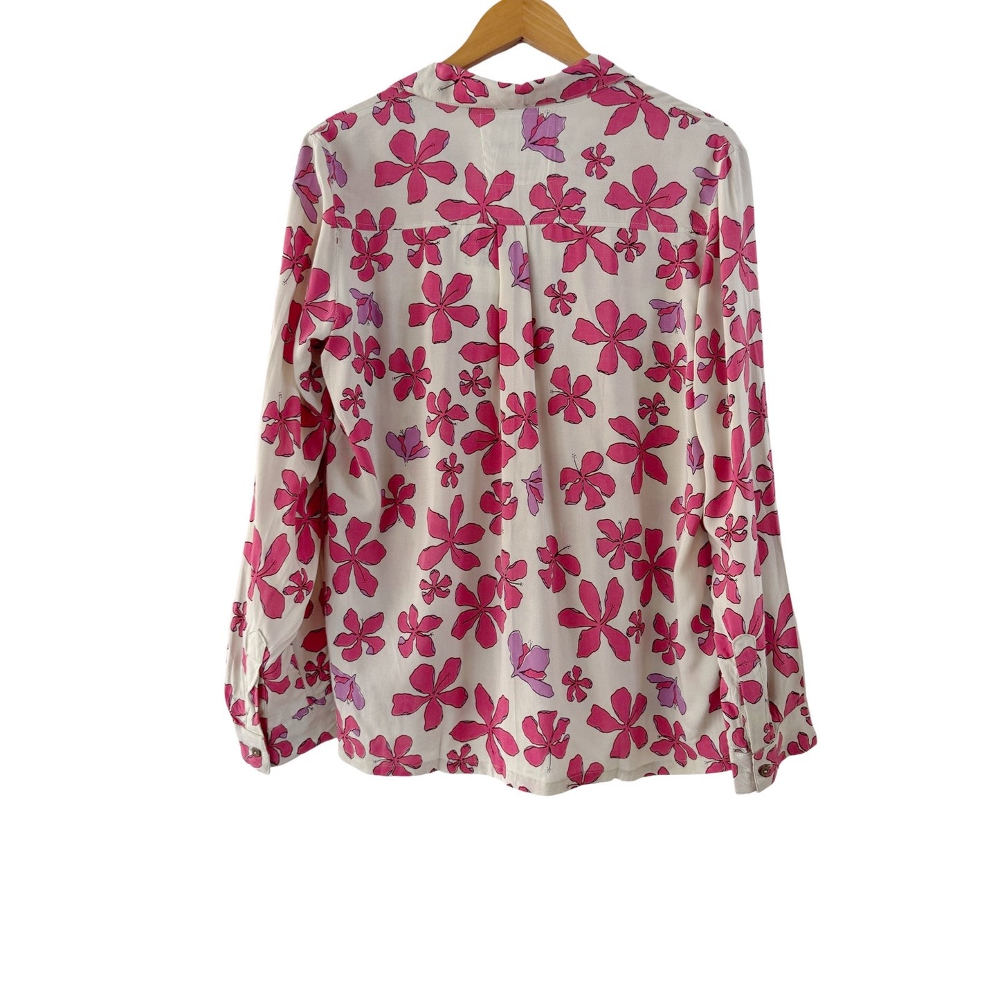 Long Sleeve Aloha Shirt - Pualii Pink