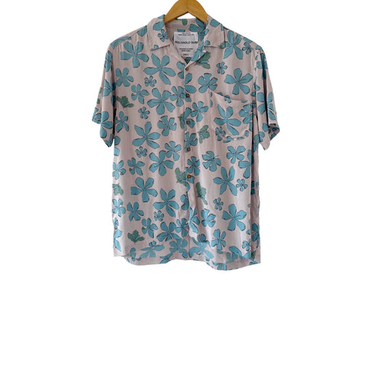 Mens Aloha Shirt - Pualii Blue