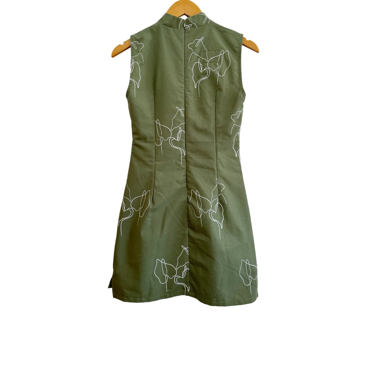 Cheongsam Mini - Olive Anthurium