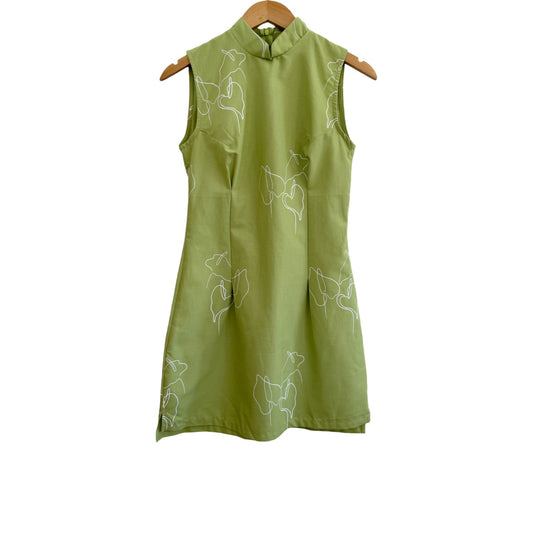 Cheongsam Mini - Lime Anthurium