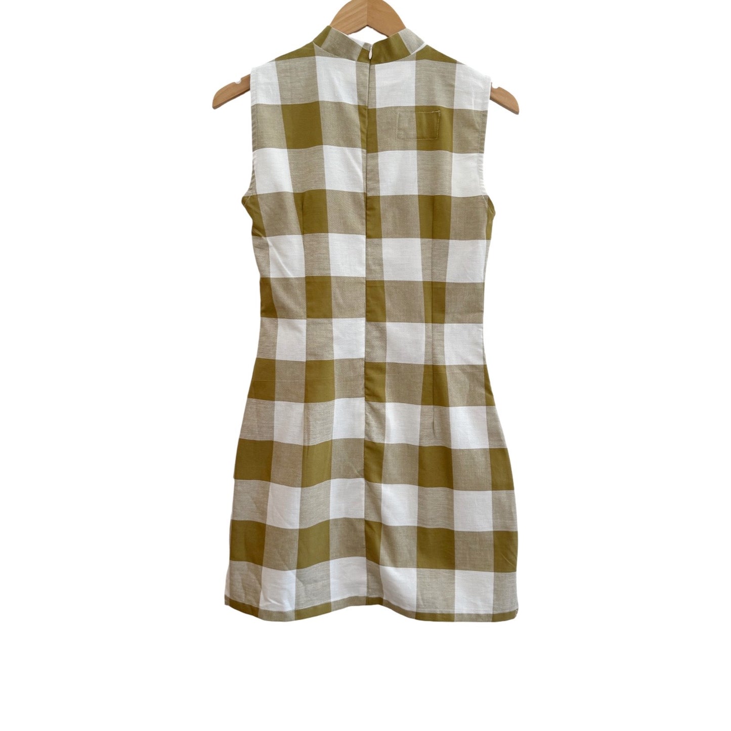 Cheongsam Mini - Moss Check