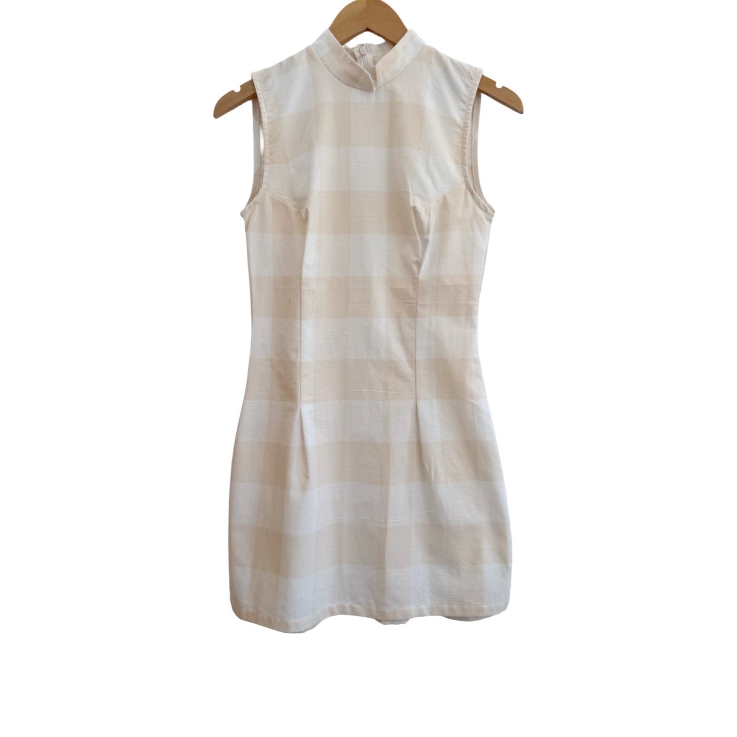 Cheongsam Mini - Blush Check