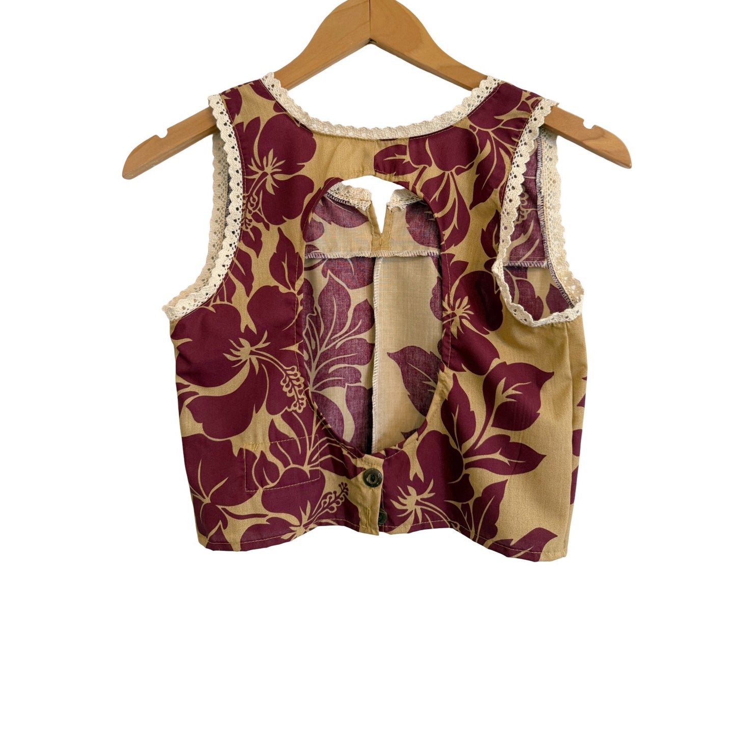Nahe Top - Toffee Floral