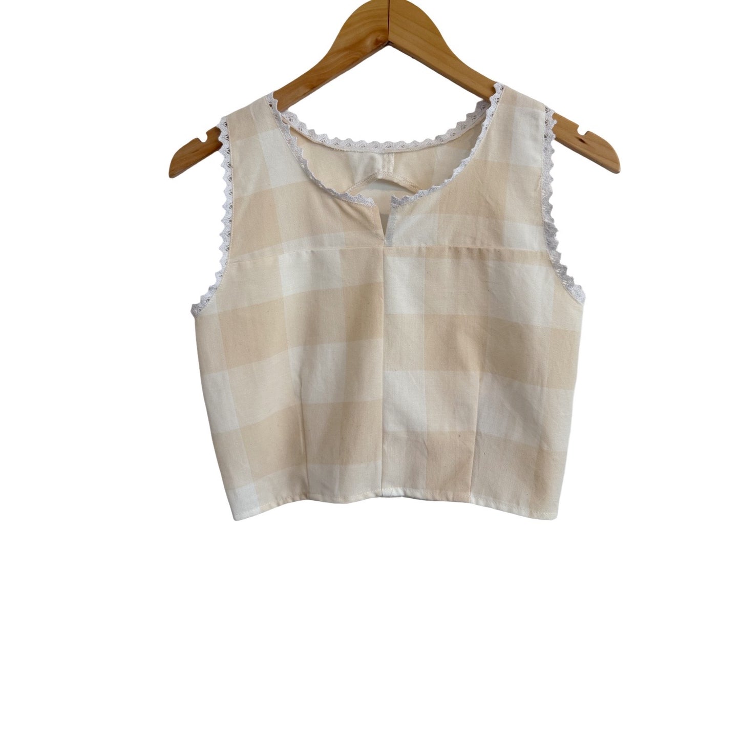 Nahe Top - Blush Check