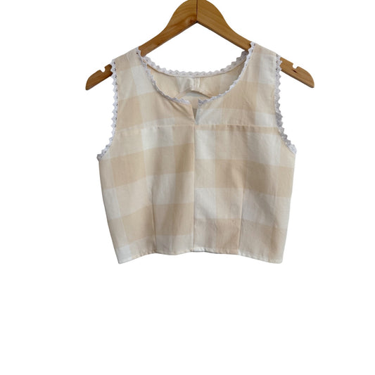 Nahe Top - Blush Check