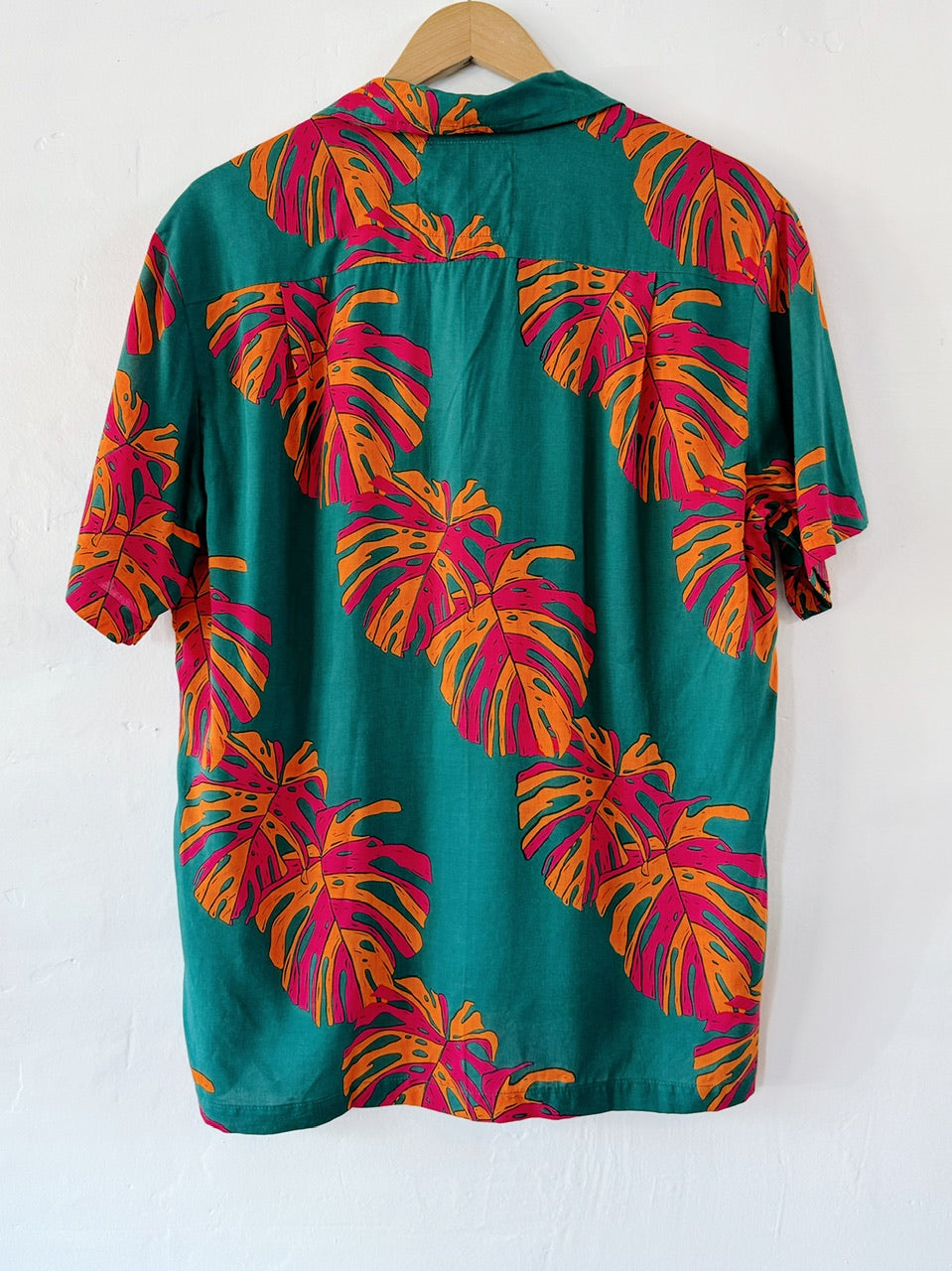 Men's Aloha Shirt - Monstera Leaf