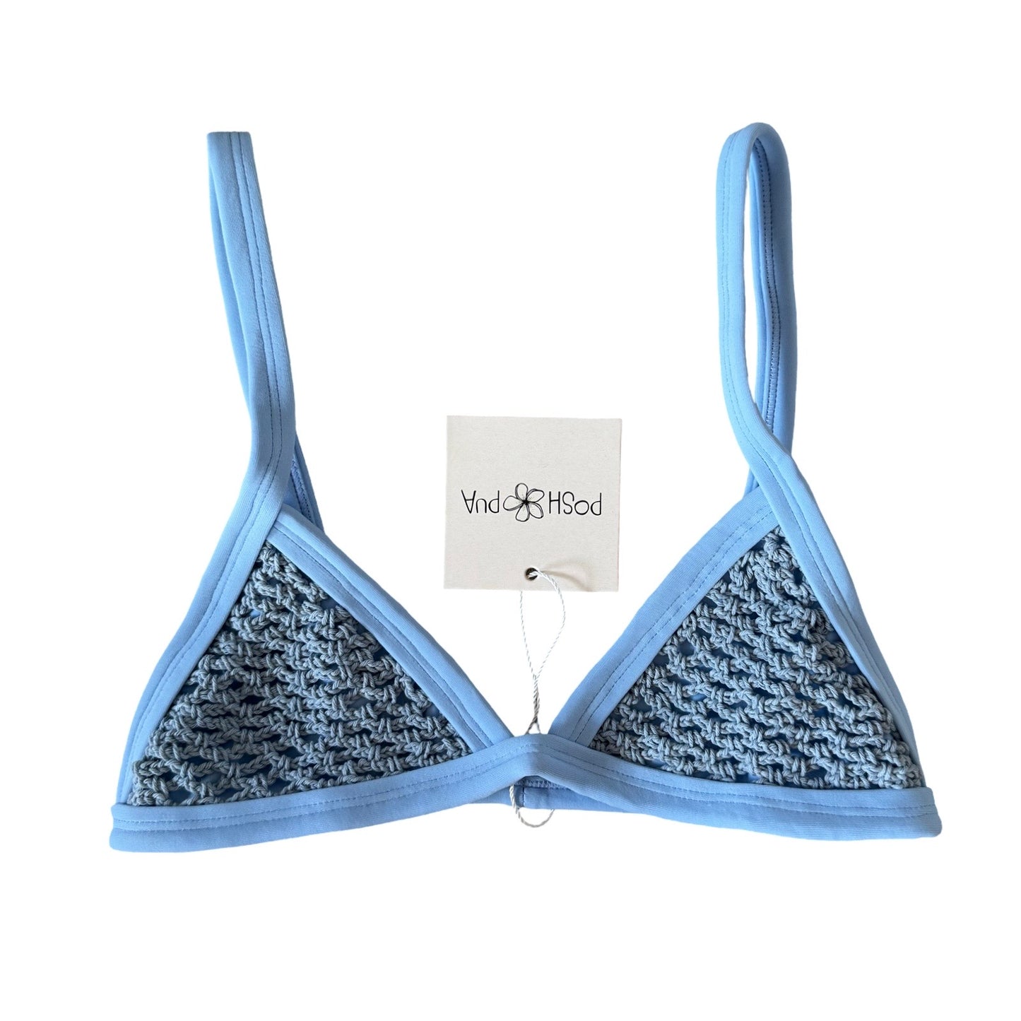 Kainalu Crochet Top - Sky