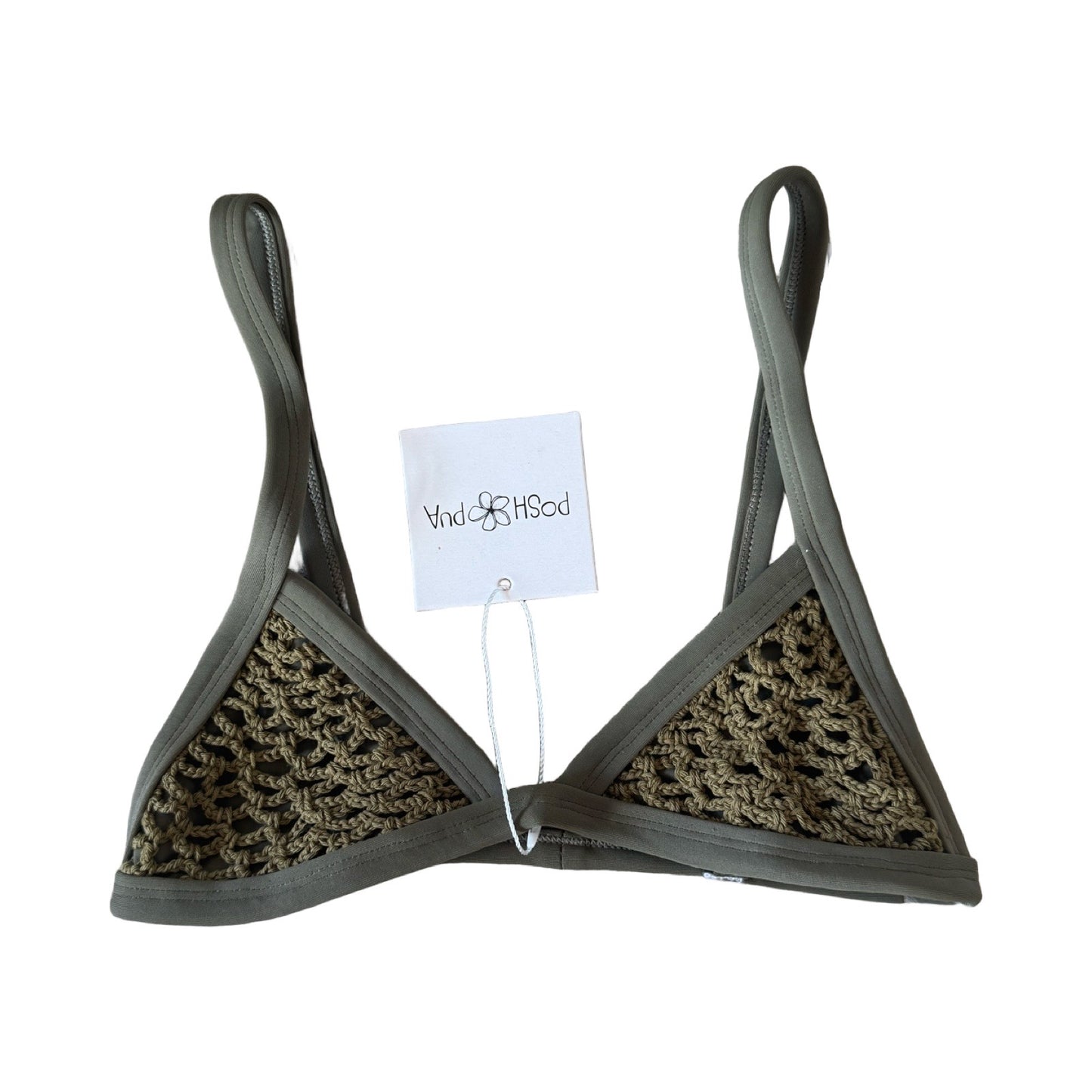 Kainalu Crochet Top - Olivine