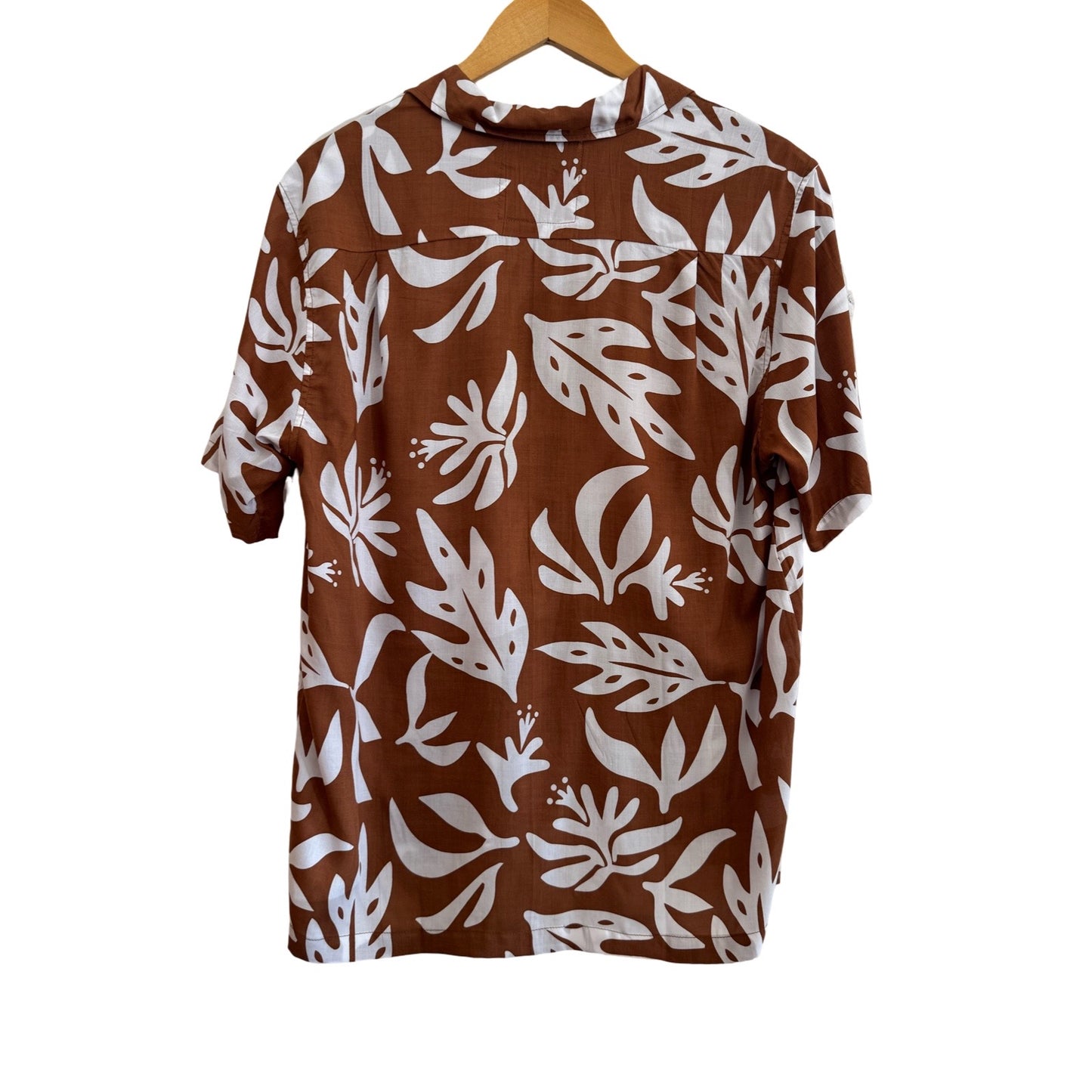 Mens Aloha Shirt - Lauae Tan