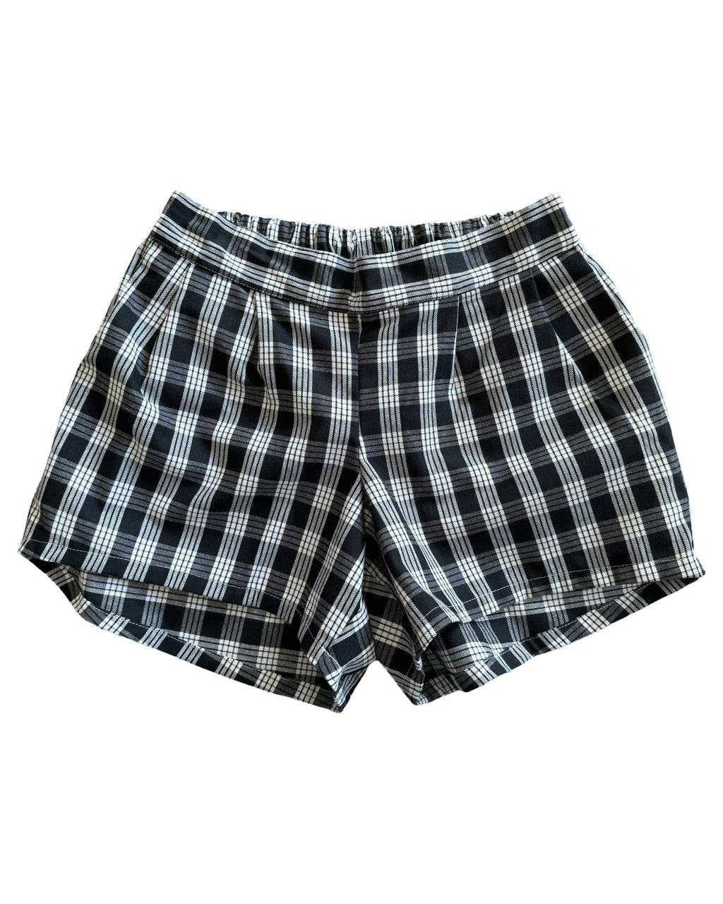 Pocket Shorts - Black Palaka