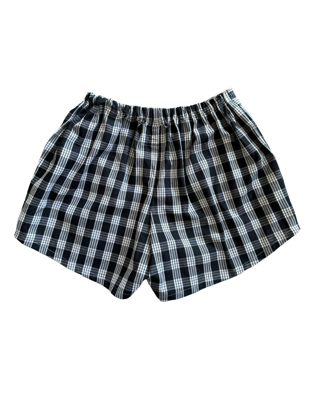 Pocket Shorts - Black Palaka