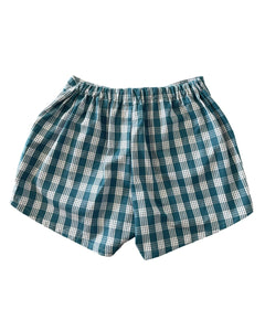 Pocket Shorts - Teal Palaka