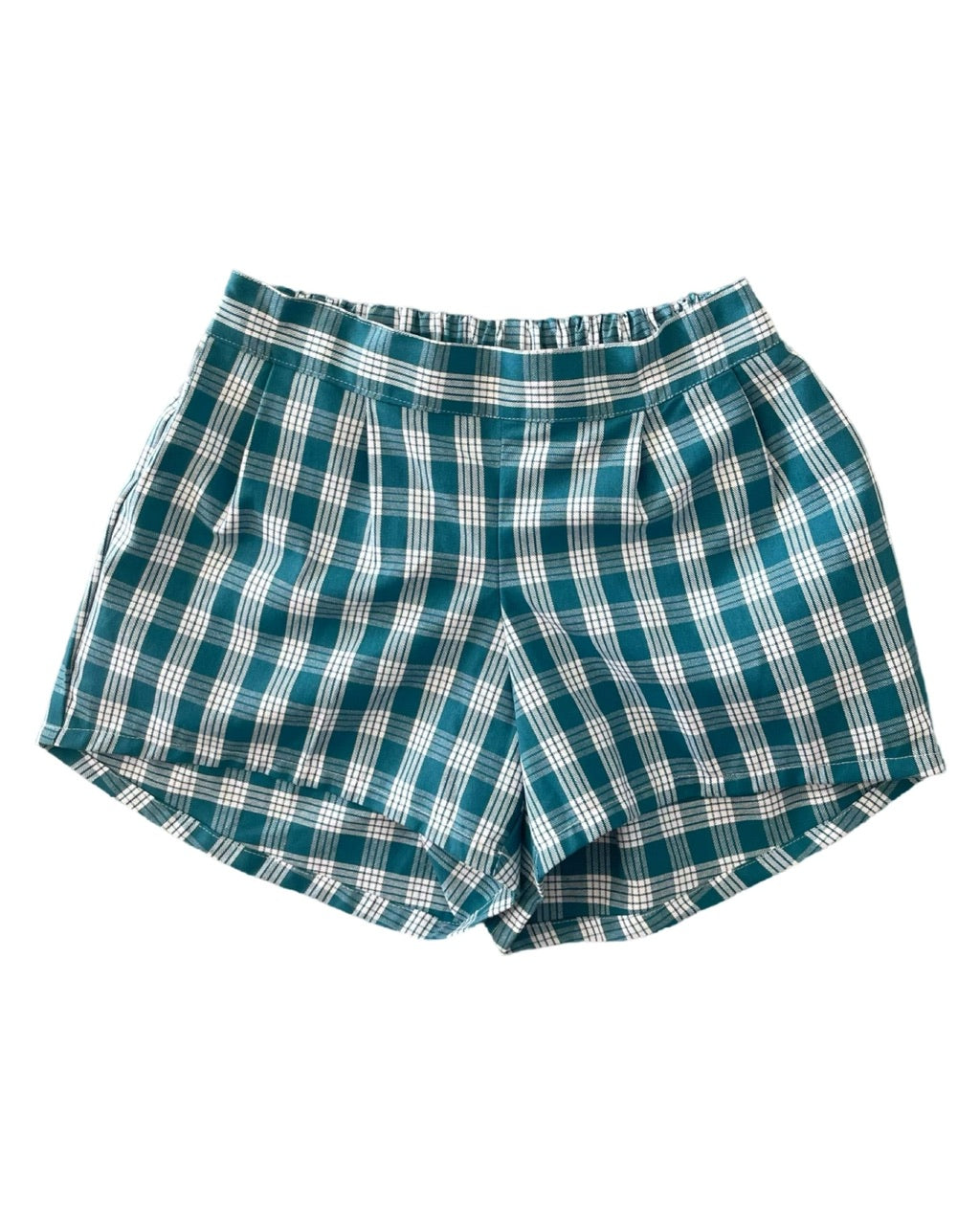 Pocket Shorts - Teal Palaka