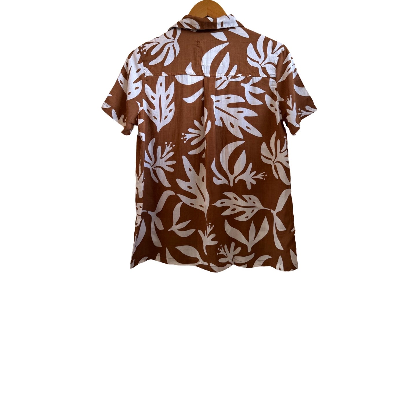 Wahine Aloha Shirt - Lauae Tan