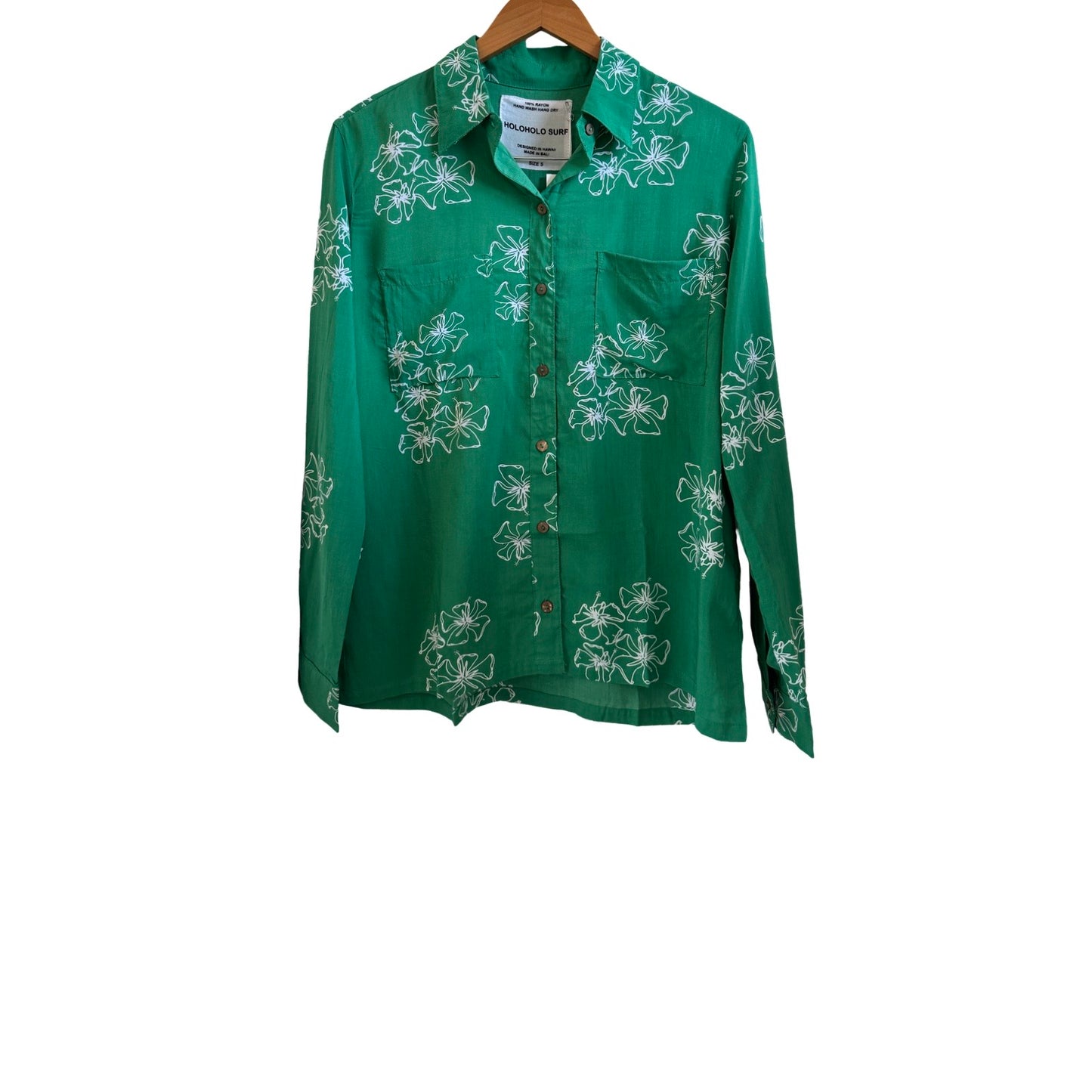 Long Sleeve Aloha Shirt - Pua Bunch