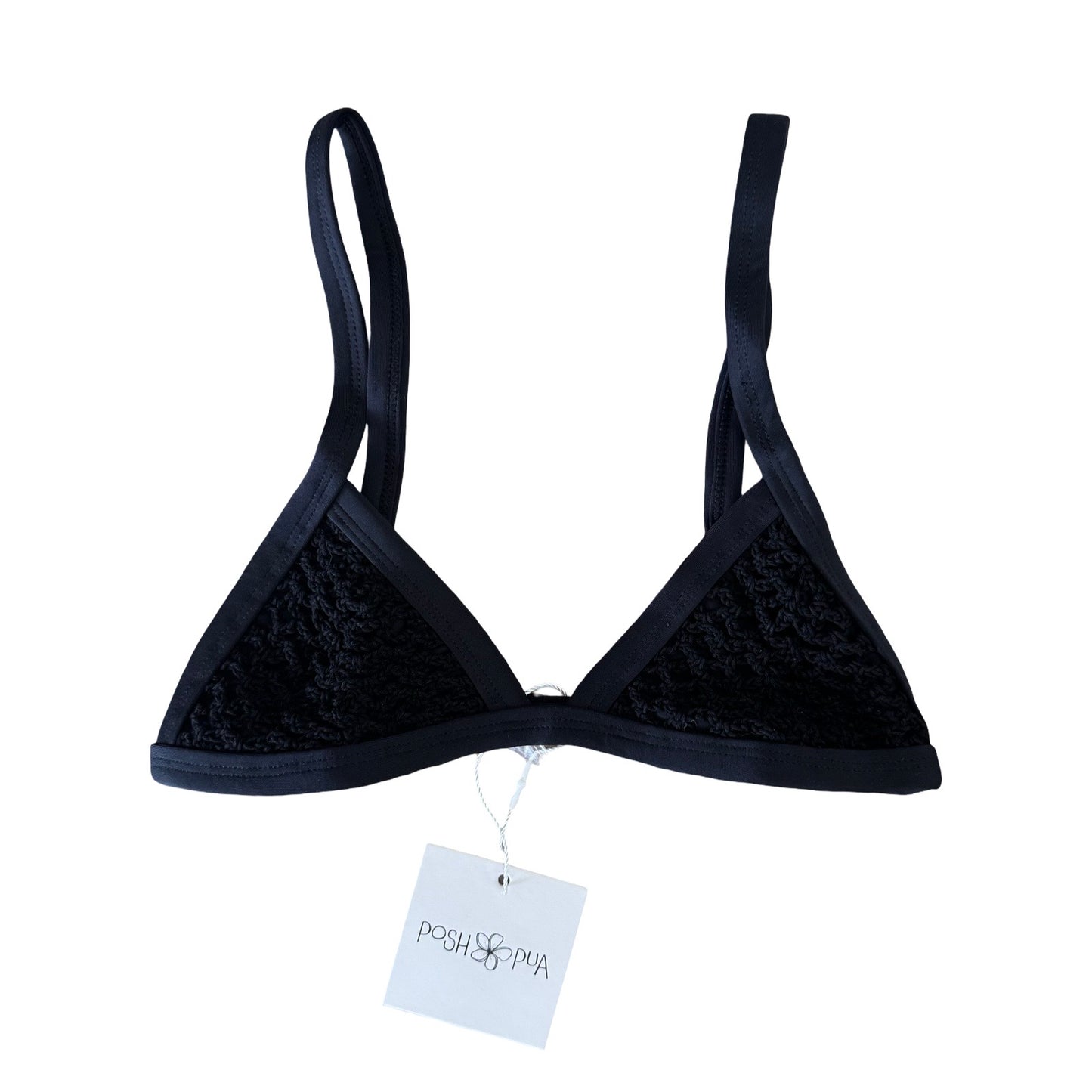 Kainalu Crochet Top - Black