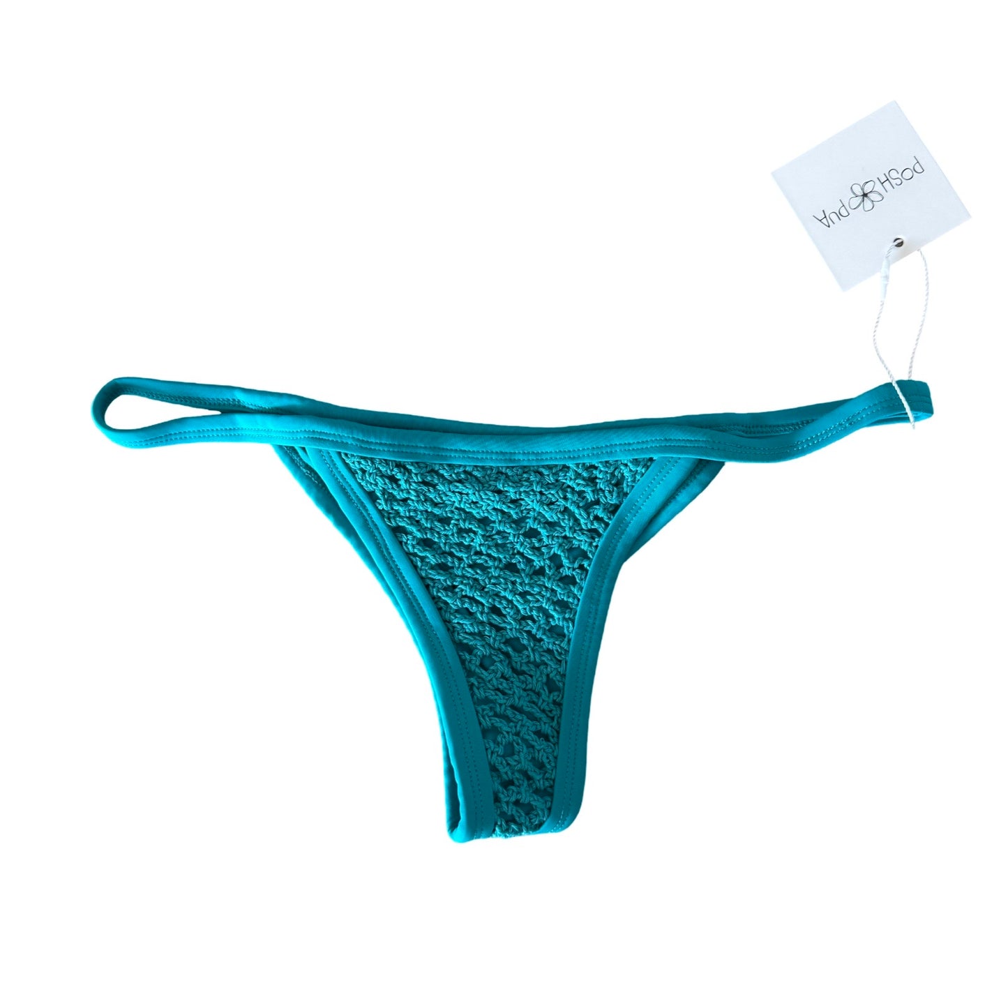 Kainalu Crochet Bottom - Aqua