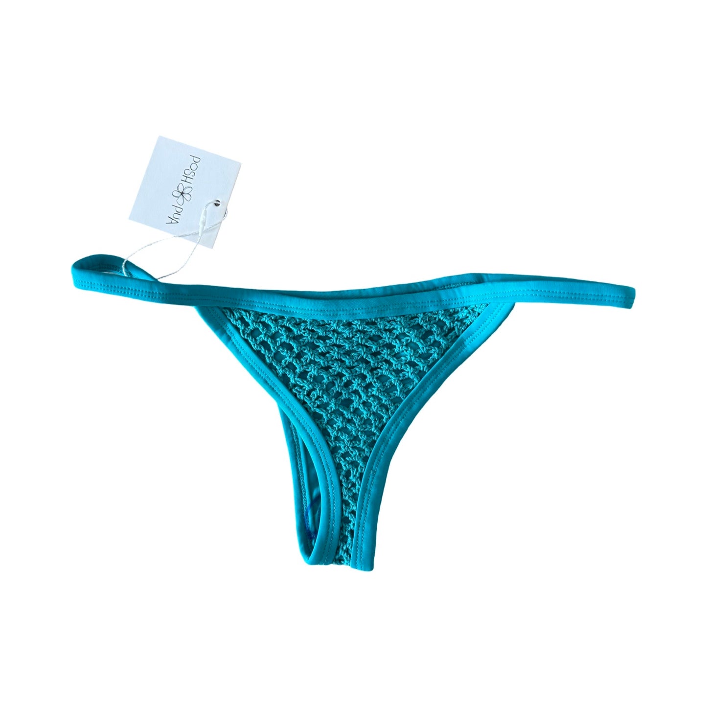 Kainalu Crochet Bottom - Aqua