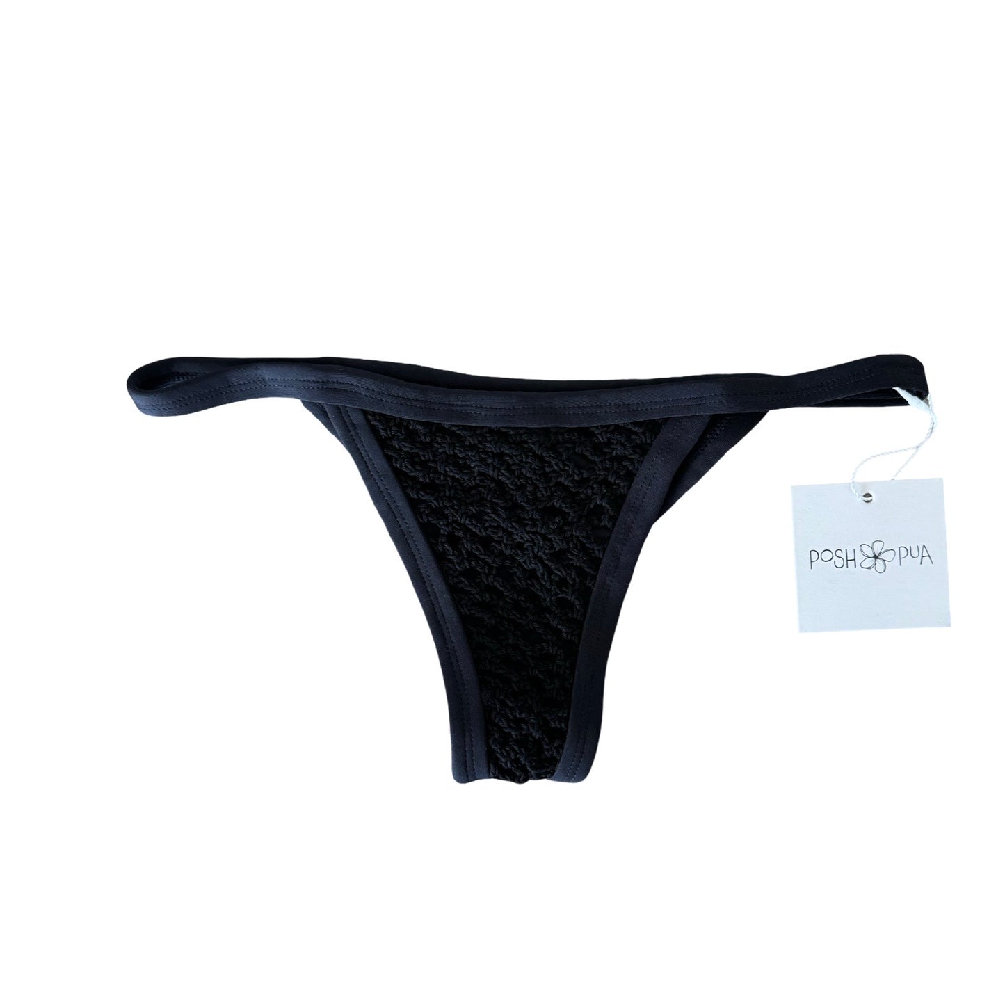 Kainalu Crochet Bottom - Black