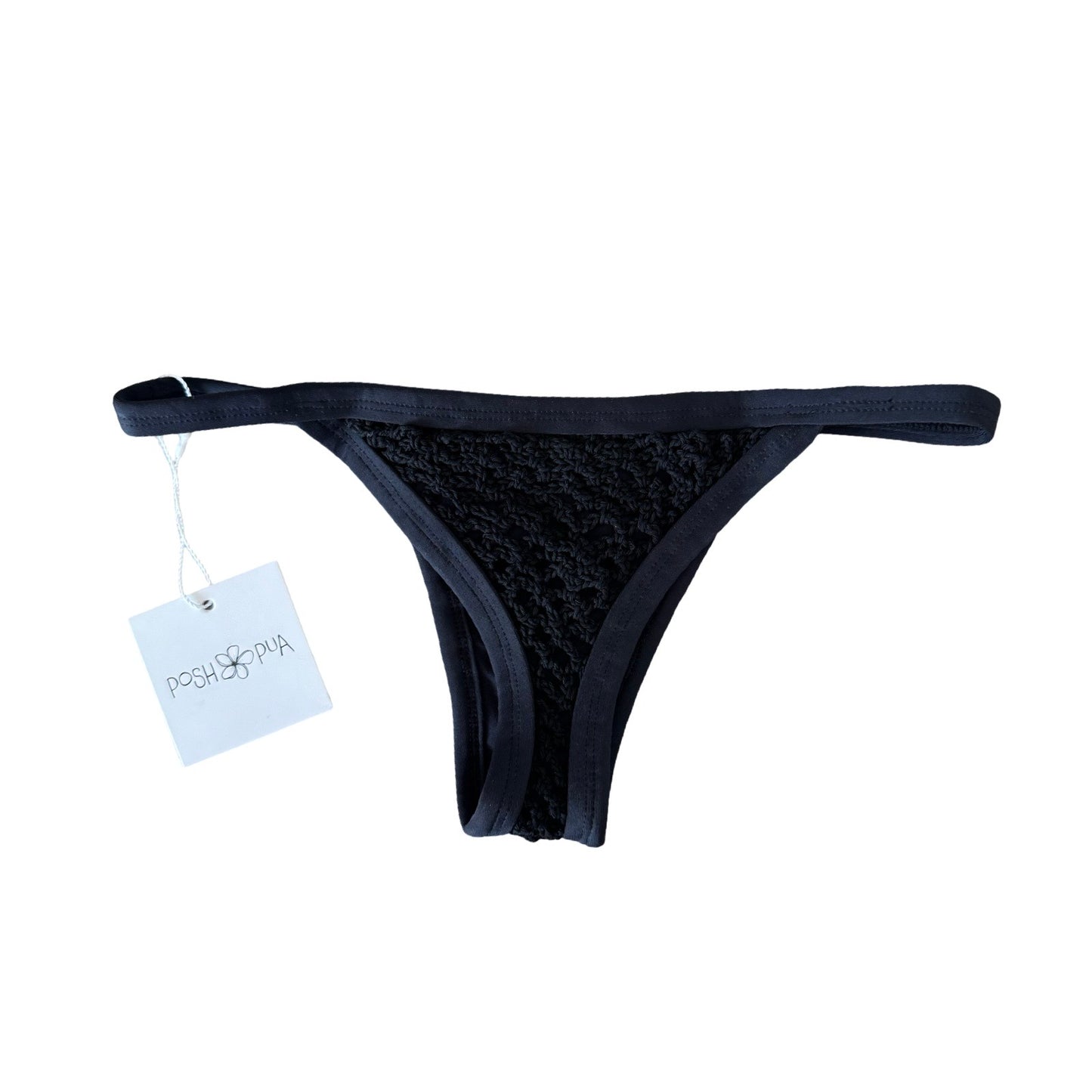 Kainalu Crochet Bottom - Black