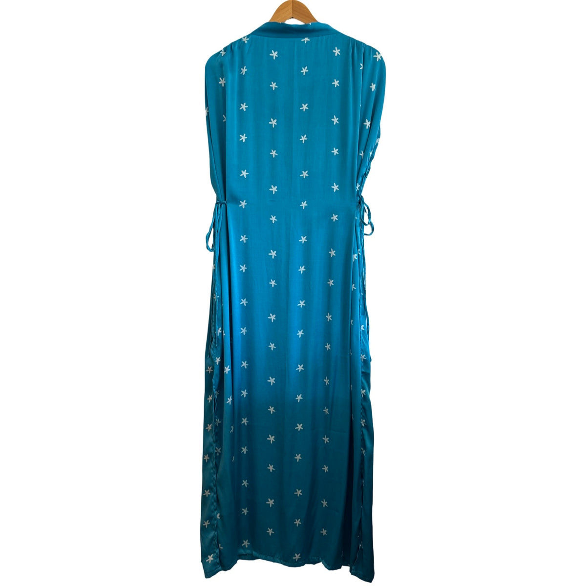 Kaftan Dress - Turquoise Silk