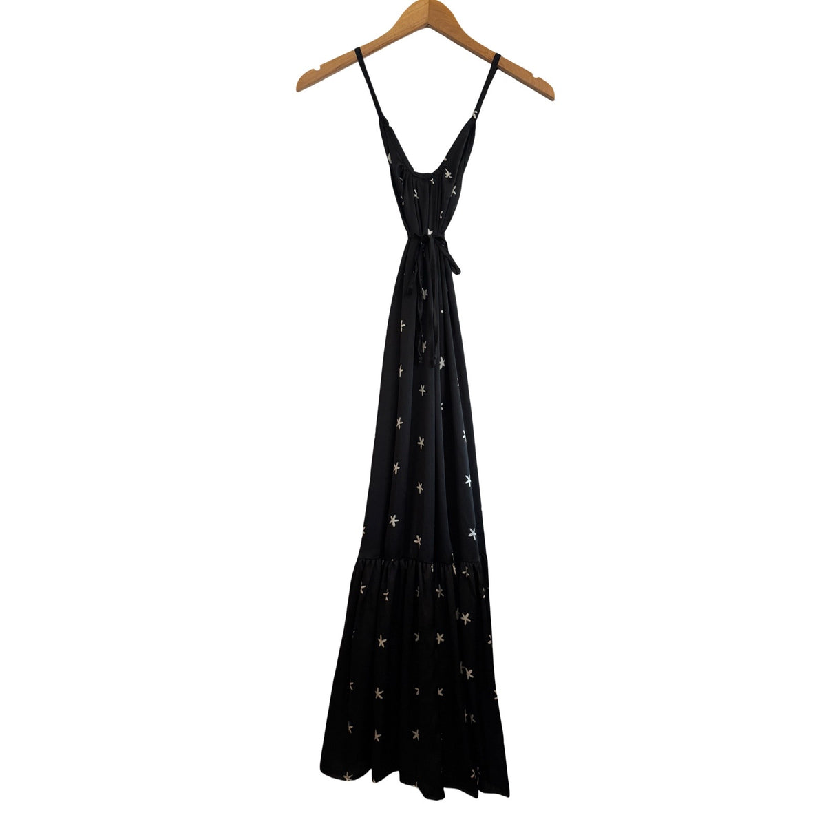 Haweo Dress - Black Silk