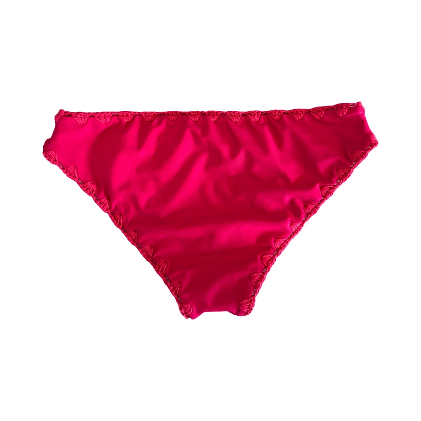 Maile Crochet Bottom - Dragonfruit