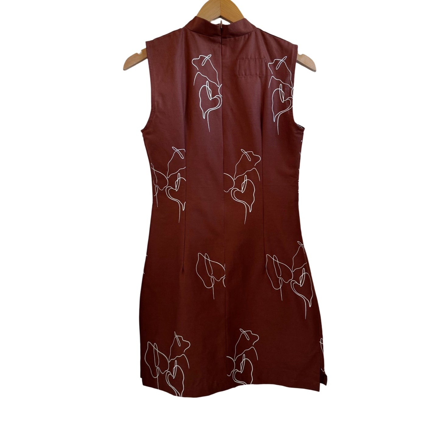 Cheongsam Mini - Brown Anthurium