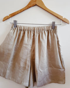 PĀʻINA SHORTS - Flax Linen