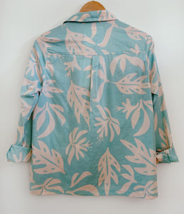 Long Sleeve Aloha Shirt - Lauae Pastel