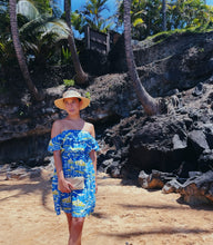 Hiluhilu Short Muʻu - Waikiki Blue