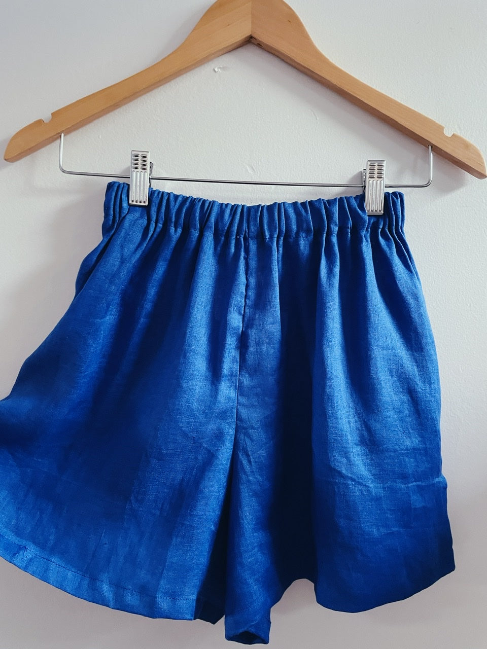 PĀʻINA SHORTS - Blue Linen