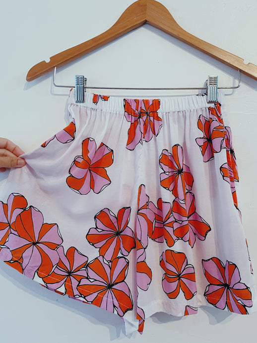 Paina Short - Retro Ilima White