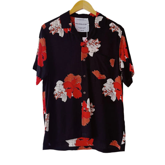 Mens Aloha Shirt - Malihini Floral